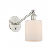 Innovations Lighting 317-1W-SN-G111 - Cobbleskill - 1 Light - 5 inch - Brushed Satin Nickel - Adjustable Sconce