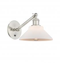 Innovations Lighting 317-1W-SN-G131 - Orwell - 1 Light - 8 inch - Brushed Satin Nickel - Sconce