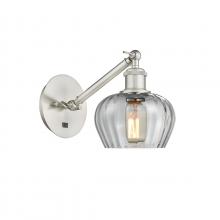 Innovations Lighting 317-1W-SN-G92 - Fenton - 1 Light - 7 inch - Brushed Satin Nickel - Sconce