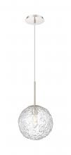 Innovations Lighting 321-1P-PN-G320-10CL-PN - Barrington - 1 Light - 10 inch - Polished Nickel - Cord hung - Mini Pendant