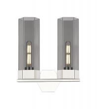 Innovations Lighting 427-2W-PN-G427-14SM - Claverack - 2 Light - 13 inch - Polished Nickel - Bath Vanity Light