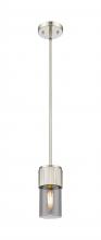 Innovations Lighting 428-1S-SN-G428-7SM - Bolivar - 1 Light - 5 inch - Satin Nickel - Pendant