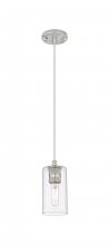 Innovations Lighting 434-1P-SN-G434-7CL - Crown Point - 1 Light - 5 inch - Satin Nickel - Pendant