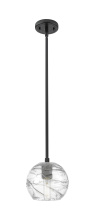 Innovations Lighting 434-1S-BK-G1213-6CL - Crown Point - 1 Light - 6 inch - Matte Black - Pendant