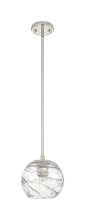 Innovations Lighting 434-1S-PN-G1213-6CL - Crown Point - 1 Light - 6 inch - Polished Nickel - Pendant