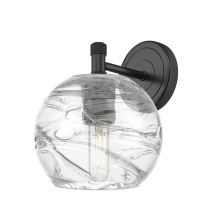 Innovations Lighting 434-1W-BK-G1213-6CL - Crown Point - 1 Light - 6 inch - Matte Black - Sconce