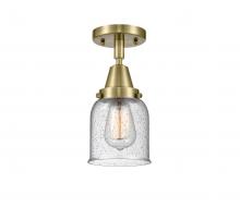 Innovations Lighting 447-1C-AB-G54 - Bell - 1 Light - 5 inch - Antique Brass - Flush Mount