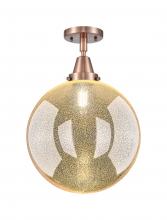 Innovations Lighting 447-1C-AC-G208-12 - Beacon - 1 Light - 12 inch - Antique Copper - Flush Mount