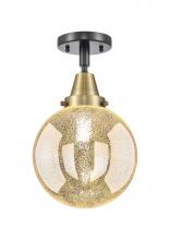 Innovations Lighting 447-1C-BAB-G208-8 - Beacon - 1 Light - 8 inch - Black Antique Brass - Flush Mount