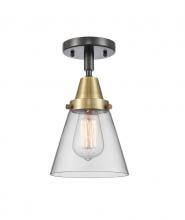 Innovations Lighting 447-1C-BAB-G62 - Cone - 1 Light - 6 inch - Black Antique Brass - Flush Mount