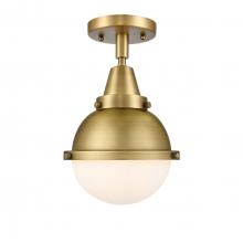 Innovations Lighting 447-1C-BB-HFS-61-BB - Hampden - 1 Light - 7 inch - Brushed Brass - Flush Mount