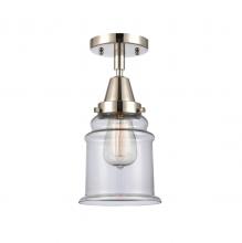 Innovations Lighting 447-1C-PN-G182 - Canton - 1 Light - 6 inch - Polished Nickel - Flush Mount