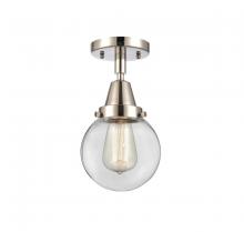 Innovations Lighting 447-1C-PN-G202-6 - Beacon - 1 Light - 6 inch - Polished Nickel - Flush Mount