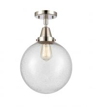 Innovations Lighting 447-1C-PN-G204-10 - Beacon - 1 Light - 10 inch - Polished Nickel - Flush Mount