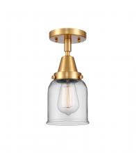 Innovations Lighting 447-1C-SG-G52 - Bell - 1 Light - 5 inch - Satin Gold - Flush Mount