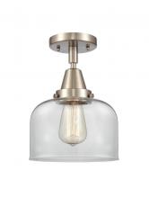 Innovations Lighting 447-1C-SN-G72 - Bell - 1 Light - 8 inch - Brushed Satin Nickel - Flush Mount