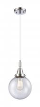 Innovations Lighting 447-1P-PC-G204-8 - Beacon - 1 Light - 8 inch - Polished Chrome - Mini Pendant