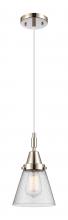 Innovations Lighting 447-1P-PN-G64 - Cone - 1 Light - 6 inch - Polished Nickel - Mini Pendant
