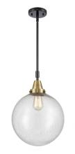 Innovations Lighting 447-1S-BAB-G204-12 - Beacon - 1 Light - 12 inch - Black Antique Brass - Mini Pendant