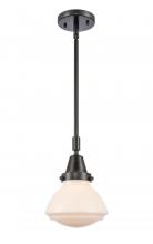 Innovations Lighting 447-1S-BK-G321 - Olean - 1 Light - 7 inch - Matte Black - Mini Pendant