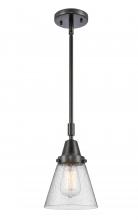 Innovations Lighting 447-1S-BK-G64 - Cone - 1 Light - 6 inch - Matte Black - Mini Pendant