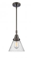 Innovations Lighting 447-1S-OB-G44 - Cone - 1 Light - 8 inch - Oil Rubbed Bronze - Mini Pendant