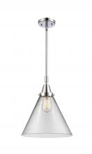 Innovations Lighting 447-1S-PC-G42-L - Cone - 1 Light - 12 inch - Polished Chrome - Mini Pendant