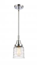 Innovations Lighting 447-1S-PC-G513 - Bell - 1 Light - 5 inch - Polished Chrome - Mini Pendant