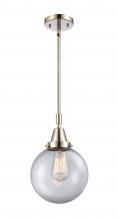 Innovations Lighting 447-1S-PN-G202-8 - Beacon - 1 Light - 8 inch - Polished Nickel - Mini Pendant