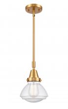 Innovations Lighting 447-1S-SG-G324 - Olean - 1 Light - 7 inch - Satin Gold - Mini Pendant