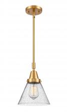 Innovations Lighting 447-1S-SG-G44 - Cone - 1 Light - 8 inch - Satin Gold - Mini Pendant