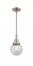 Innovations Lighting 447-1S-SN-G204-6 - Beacon - 1 Light - 6 inch - Brushed Satin Nickel - Mini Pendant