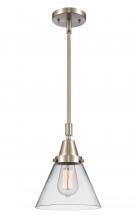 Innovations Lighting 447-1S-SN-G42 - Cone - 1 Light - 8 inch - Brushed Satin Nickel - Mini Pendant