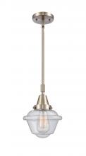 Innovations Lighting 447-1S-SN-G534 - Oxford - 1 Light - 8 inch - Brushed Satin Nickel - Mini Pendant