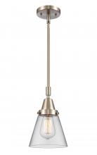 Innovations Lighting 447-1S-SN-G62 - Cone - 1 Light - 6 inch - Brushed Satin Nickel - Mini Pendant