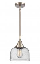 Innovations Lighting 447-1S-SN-G74 - Bell - 1 Light - 8 inch - Brushed Satin Nickel - Mini Pendant