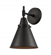 Innovations Lighting 447-1W-BK-M13-BK-LED - Appalachian - 1 Light - 8 inch - Matte Black - Sconce