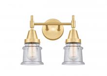 Innovations Lighting 447-2W-SG-G184S - Canton - 2 Light - 14 inch - Satin Gold - Bath Vanity Light