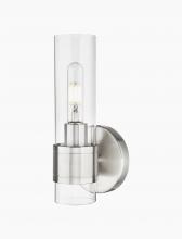 Innovations Lighting 467-1W-SN-G467-CL - Arden - 1 Light - 5 inch - Satin Nickel - Sconce