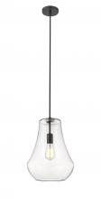Innovations Lighting 491-1P-BK-G572-12 - Fairfield - 1 Light - 12 inch - Matte Black - Cord hung - Mini Pendant