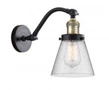 Innovations Lighting 515-1W-BAB-G64 - Cone - 1 Light - 7 inch - Black Antique Brass - Sconce