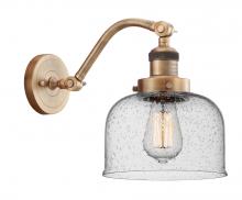 Innovations Lighting 515-1W-BB-G74 - Bell - 1 Light - 8 inch - Brushed Brass - Sconce