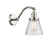 Innovations Lighting 515-1W-PN-G64 - Cone - 1 Light - 7 inch - Polished Nickel - Adjustable Sconce