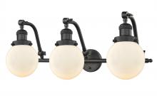 Innovations Lighting 515-3W-OB-G201-6-LED - Beacon - 3 Light - 26 inch - Oil Rubbed Bronze - Bath Vanity Light