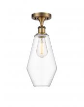 Innovations Lighting 516-1C-BB-G652-7 - Cindyrella - 1 Light - 7 inch - Brushed Brass - Semi-Flush Mount