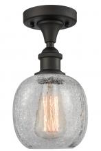 Innovations Lighting 516-1C-OB-G105 - Belfast - 1 Light - 6 inch - Oil Rubbed Bronze - Semi-Flush Mount