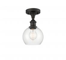 Innovations Lighting 516-1C-OB-G122-6 - Athens - 1 Light - 6 inch - Oil Rubbed Bronze - Semi-Flush Mount