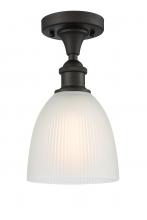 Innovations Lighting 516-1C-OB-G381 - Castile - 1 Light - 6 inch - Oil Rubbed Bronze - Semi-Flush Mount