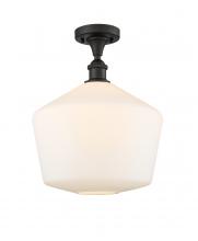 Innovations Lighting 516-1C-OB-G651-12 - Cindyrella - 1 Light - 12 inch - Oil Rubbed Bronze - Semi-Flush Mount