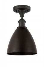 Innovations Lighting 516-1C-OB-MBD-75-OB - Bristol - 1 Light - 8 inch - Oil Rubbed Bronze - Semi-Flush Mount